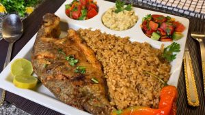 وجبة بلطي مشوي – مقلي